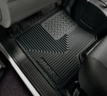 Load image into Gallery viewer, Husky Liners 03-06 Infiniti G35/05-07 Subaru WRX/01-04 Lexus IS300 Heavy Duty Black Front Floor Mats - Detail View