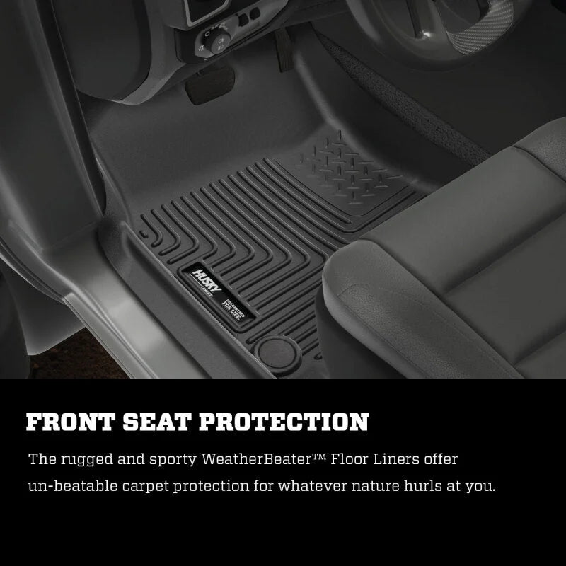 Husky Liners 03-08 Dodge Ram 1500/2500/3500 Quad Cab WeatherBeater Combo Tan Floor Liners - Additional View 7