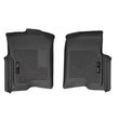 Load image into Gallery viewer, Husky Liners 04-08 Ford f-150 SuperCrew Cab WeatherBeater Front Floor Liner (Black) - Main Product View