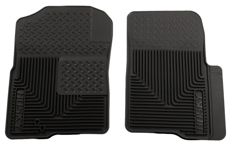 Husky Liners 04-09 Ford F-150 Custom Fit Heavy Duty Black Front Floor Mats - Main Product View