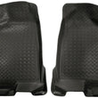 Load image into Gallery viewer, Husky Liners 04-12 Chevy Colorado/GMC Canyon Crew Cab Classic Style Black Floor Liners - Main Product View
