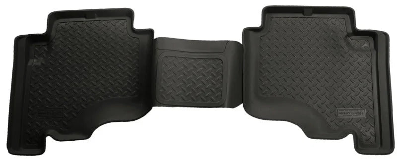 Husky Liners 05-10 Jeep Grand Cherokee/2006 Commander Classic Style 2nd Row Black Floor Liners - Main Product View