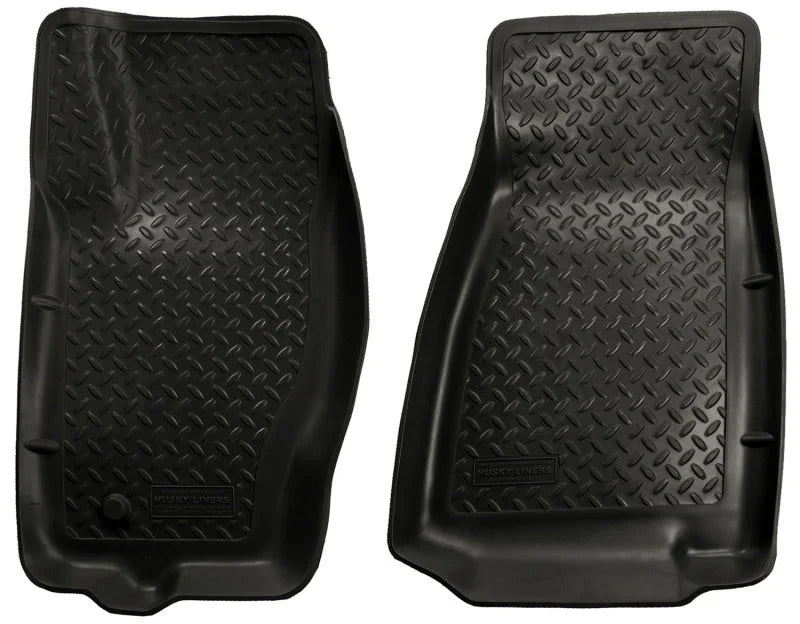 Husky Liners 05-10 Jeep Grand Cherokee/Commander Classic Style Black Floor Liners - Main Product View