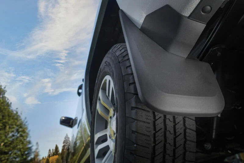 Husky Liners 05-12 Toyota Tacoma Regular/Double Cab/Crew Max Custom-Molded Front Mud Guards - Side View