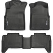 Load image into Gallery viewer, Husky Liners 05-13 Toyota Tacoma WeatherBeater Combo Black Floor Liners - Main Product View