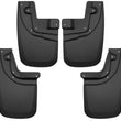 Load image into Gallery viewer, Husky Liners 05-15 Toyota Tacoma w/ OEM Fender Flares Front and Rear Mud Guards - Black - Main Product View