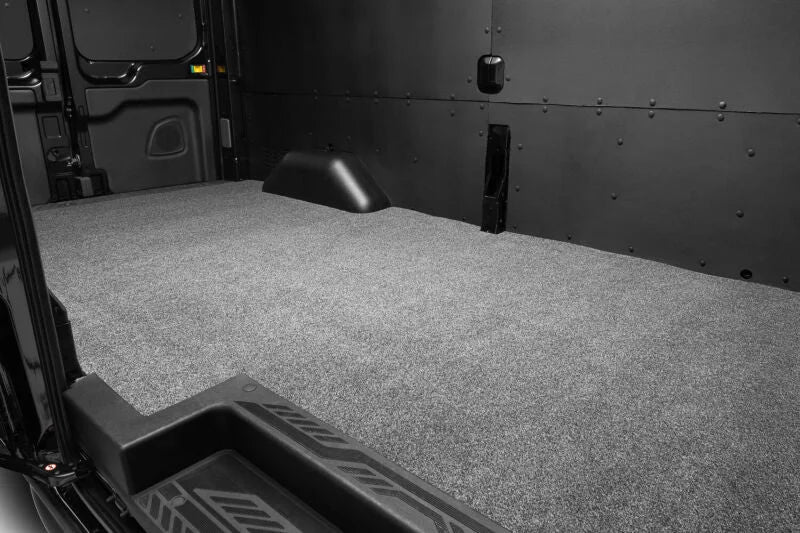 Husky Liners 06-19 Chevrolet Express/GMC Savana 1500/2500/3500 Guardian Comfort Cargo Van Mat - Back View