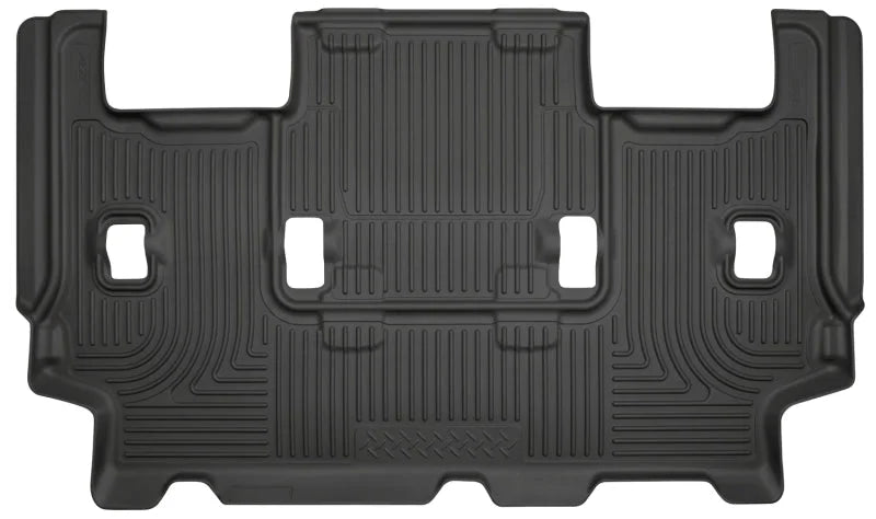Husky Liners 07-10 Ford Expedition/Lincoln Navigator WeatherBeater 3rd Row Black Floor Liner - Main Product View
