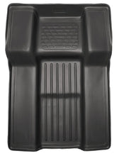 Load image into Gallery viewer, Husky Liners 07-10 GM Escalade/Tahoe/Yukon WeatherBeater Black Walkway (2nd Row Bucket) Floor Liners - Main Product View