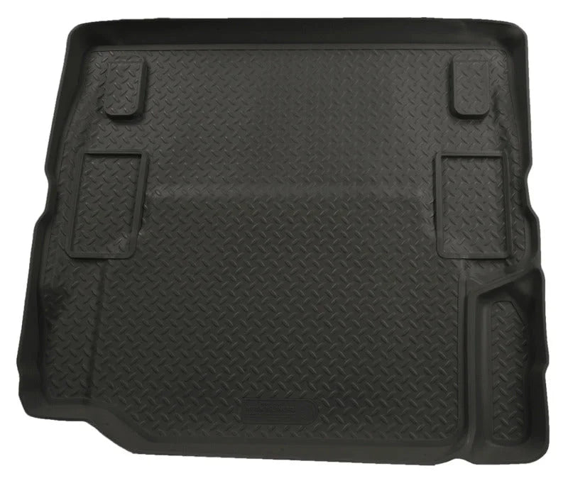 Husky Liners 07-10 Jeep Wrangler Classic Style Black Rear Cargo Liner - Main Product View
