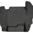 Load image into Gallery viewer, Husky Liners 07-12 Chevy Silverado/GMC Sierra Crew Cab WeatherBeater Center Hump Black Floor Liner - Main Product View