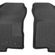 Load image into Gallery viewer, Husky Liners 07-12 Dodge Caliber / 07-12 Jeep Compass WeatherBeater Front Row Black Floor Liners - Main Product View