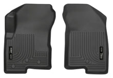 Load image into Gallery viewer, Husky Liners 07-12 Dodge Caliber / 07-12 Jeep Compass WeatherBeater Front Row Black Floor Liners - Main Product View