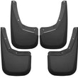Load image into Gallery viewer, Husky Liners 07-13 Chevy Silverado 1500 LT / 07-14 Silverado 2500HD Front &amp; Rear Mud Guards - Black - Main Product View