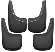 Load image into Gallery viewer, Husky Liners 07-13 Chevy Silverado 1500 LT / 07-14 Silverado 2500HD Front &amp; Rear Mud Guards - Black - Main Product View