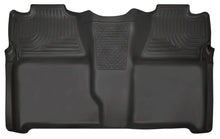 Load image into Gallery viewer, Husky Liners 07-13 Chevy Silverado 1500/2500HD Crew Cab PU Weatherbeater Black 2nd Seat Floor Liner - Main Product View