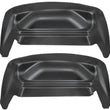 Load image into Gallery viewer, Husky Liners 07-13 Chevy/GMC Silverado/Sierra Black Rear Wheel Well Guards - Main Product View