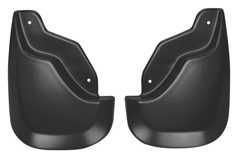 Husky Liners 07-13 Ford Edge / 07-13 Lincoln MKX Custom-Molded Front Mud Guards - Black - Main Product View