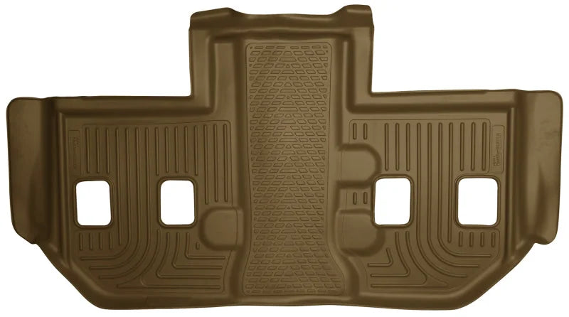 Husky Liners 07-13 GM Escalade/Suburban/Yukon WeatherBeater Tan 3rd Seat Floor Liners - Main Product View