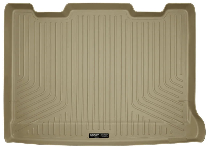 Husky Liners 07-13 GM Escalade/Suburban/Yukon WeatherBeater Tan Rear Cargo Liners (Behind 3rd Row) - Main Product View
