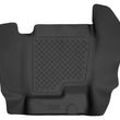 Load image into Gallery viewer, Husky Liners 07-13 GM Silverado/Tahoe/Suburban/Escalade X-Act Contour Black Center Hump Floor Liners - Main Product View