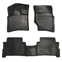 Load image into Gallery viewer, Husky Liners 07-14 Audi Q7 Weatherbeater Black Front &amp; 2nd Seat Floor Liners - Main Product View