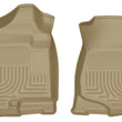 Load image into Gallery viewer, Husky Liners 07-14 Cadillac Escalade ESV/EXT Weatherbeater Tan Front Floor Liners - Main Product View