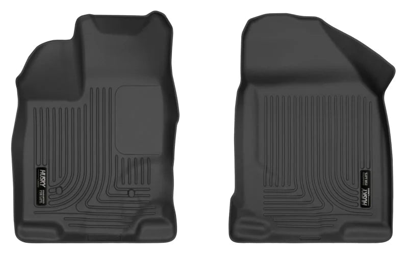 Husky Liners 07-14 Ford Edge / 07-15 Lincoln MKX X-Act Contour Black Front Floor Liners - Main Product View