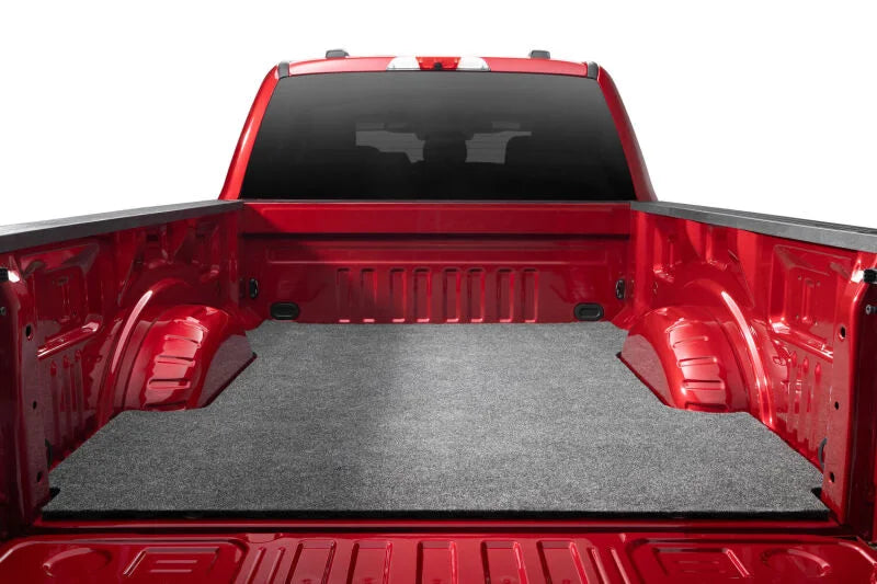 Husky Liners 07-19 Chevrolet Silverado 1500 & GMC Sierra 1500 CC Guardian Comfort Bed Mat - Grey - Installation View