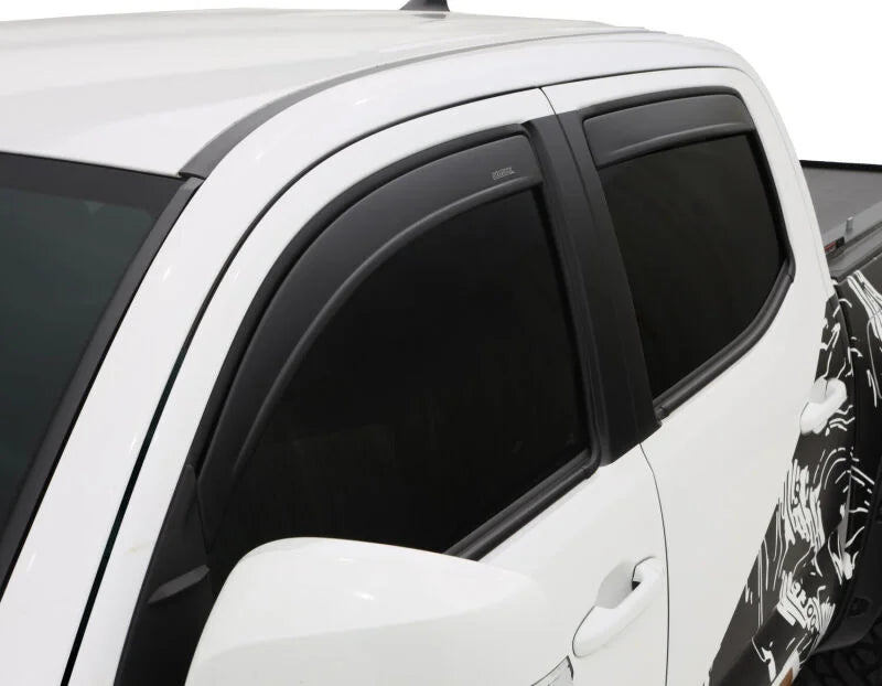 Husky Liners 07-21 Toyota Tundra CrewMax Ventvisor Low Profile 4pc - Matte Black - Main Product View