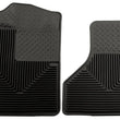 Load image into Gallery viewer, Husky Liners 08-10 Ford F-250/F-350/F-450 SuperDuty Heavy Duty Black Front Floor Mats - Main Product View