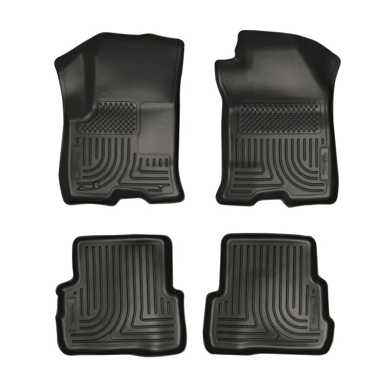 Husky Liners 08-11 Ford Focus WeatherBeater Combo Black Floor Liners - Main Product View