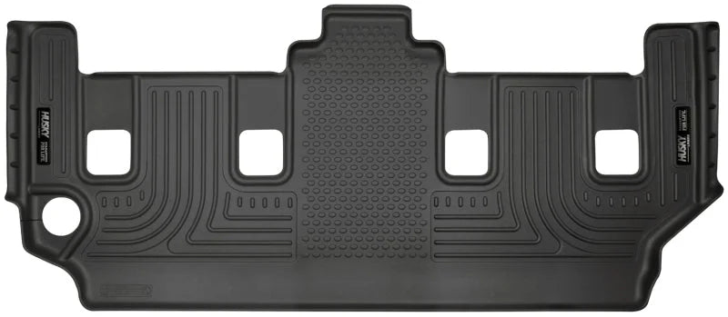 Husky Liners 08-12 Chrysler Town Country/Dodge Grand Caravan WeatherBeater 3rd Row Black Floor Liner - Main Product View