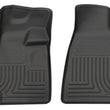Load image into Gallery viewer, Husky Liners 08-12 Chrysler Town Country/Dodge Grand Caravan WeatherBeater Black Floor Liners - Main Product View