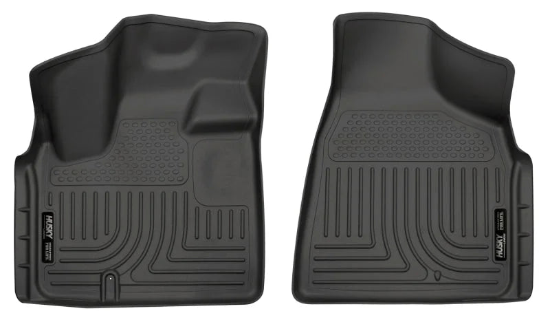 Husky Liners 08-12 Chrysler Town Country/Dodge Grand Caravan WeatherBeater Black Floor Liners - Main Product View