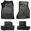 Load image into Gallery viewer, Husky Liners 08-12 Dodge Challenger WeatherBeater Combo Black Floor Liners - Main Product View
