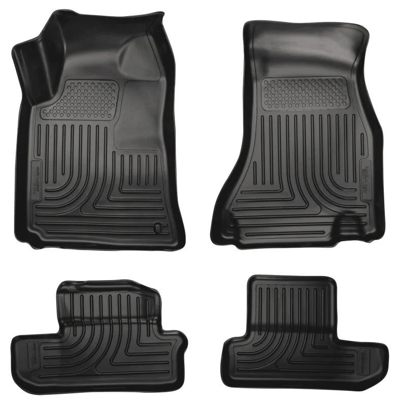 Husky Liners 08-12 Dodge Challenger WeatherBeater Combo Black Floor Liners - Main Product View