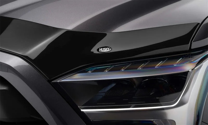 Husky Liners 08-12 Honda Accord Sedan Aeroskin Hood Protector - Smoke - Side View