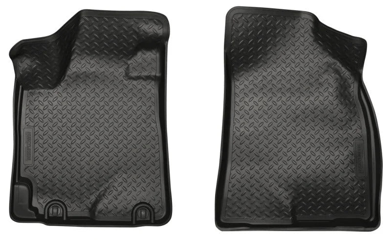 Husky Liners 08-12 Toyota Highlander (Base/Hybrid) Classic Style Black Floor Liners - Main Product View