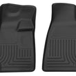 Load image into Gallery viewer, Husky Liners 08-20 Dodge Grand Caravan X-Act Contour Front Black Floor Liners - Main Product View