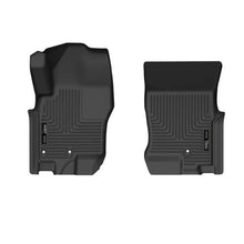 Load image into Gallery viewer, Husky Liners 08-21 Nissan Frontier Crew Cab WeatherBeater Front Row Black Floor Liners - Main Product View