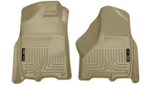 Load image into Gallery viewer, Husky Liners 09-10 Dodge Ram 1500/2500/3500 WeatherBeater Front Row Tan Floor Liners - Main Product View