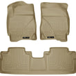Load image into Gallery viewer, Husky Liners 09-12 Ford Escape/Mazda Tribute (Base/Hybrid) WeatherBeater Combo Tan Floor Liners - Main Product View