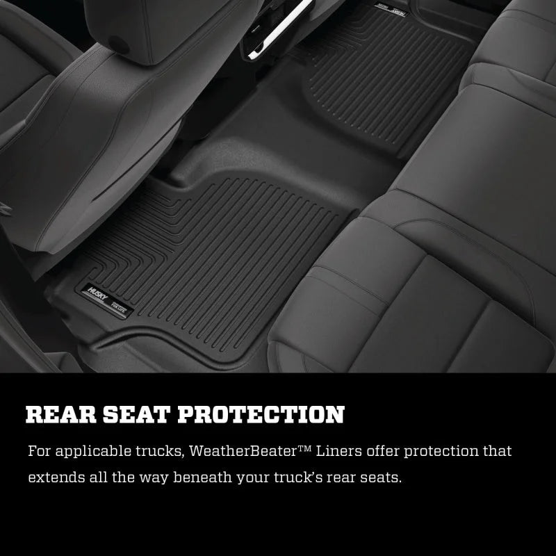 Husky Liners 09-14 Chevy Traverse/07-14 GMC Acadia WeatherBeater Black 3rd Seat Floor Liner - Additional View 6