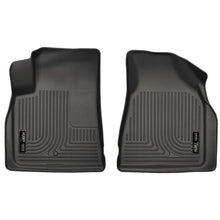 Load image into Gallery viewer, Husky Liners 09-14 Chevy Traverse/07-14 GMC Acadia Weatherbeater Black Front Floor Liners - Main Product View