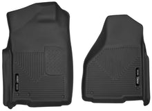 Load image into Gallery viewer, Husky Liners 09-14 Dodge Ram/Ram Quad Cab X-Act Contour Black Front Floor Liners - Main Product View