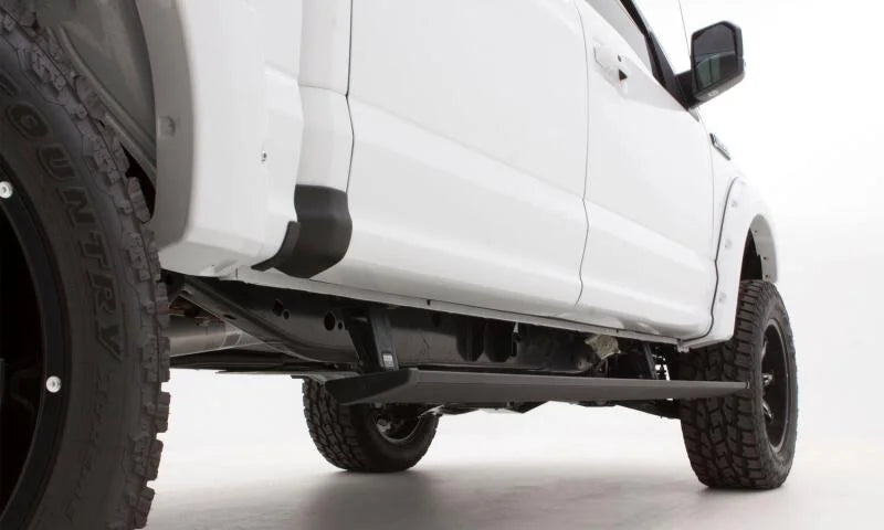 Husky Liners 09-14 Ford F-150 Supercab Trail Armor Rocker Panel & Sill Plate Cover (4pc) - Tex. Blk - Side View