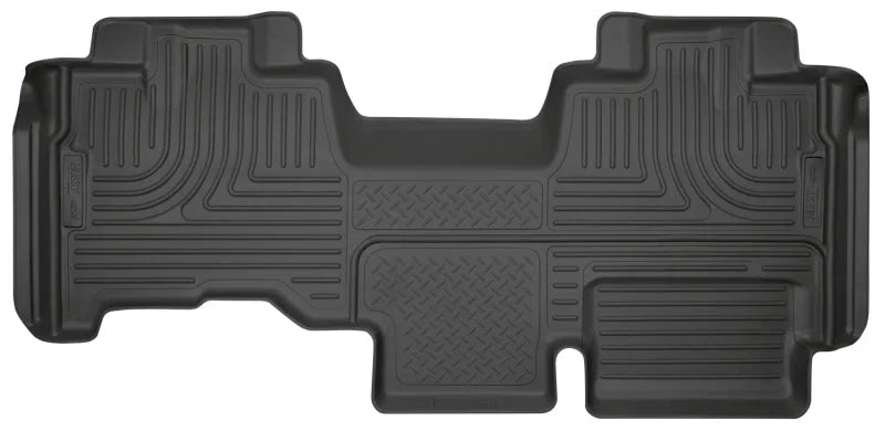 Husky Liners 09-14 Ford F150 Ext Cab WeatherBeater Black 2nd Seat Floor Liners - Main Product View