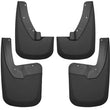Load image into Gallery viewer, Husky Liners 09-17 Dodge Ram 1500/2500 Both w/ OE Fender Flares Front and Rear Mud Guards - Black - Main Product View