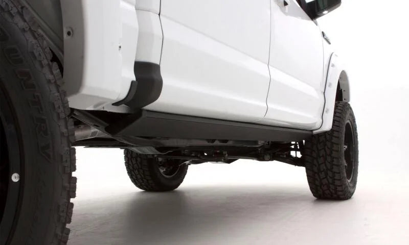 Husky Liners 09-18 Ram 1500 / 19-23 Ram 1500 Classic Ext. Cab Trail Armor Rocker Panel - 4pc - Back View